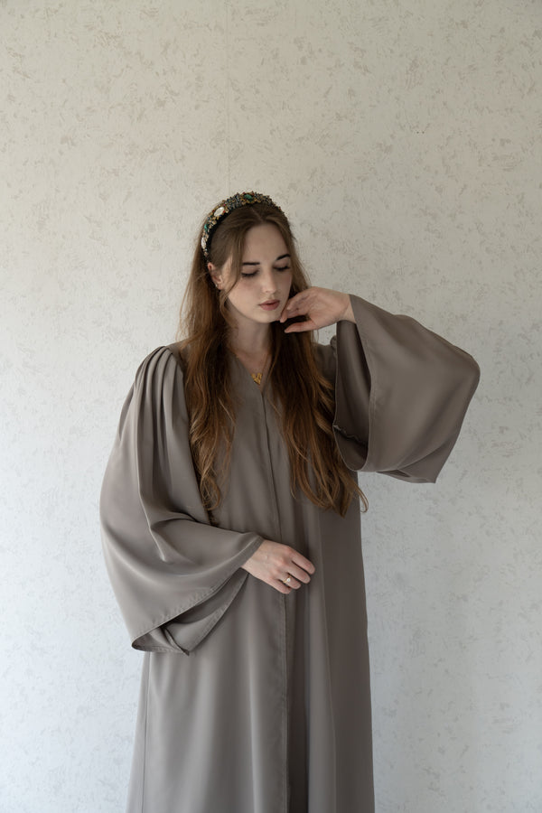 Chic Sage Green Abaya