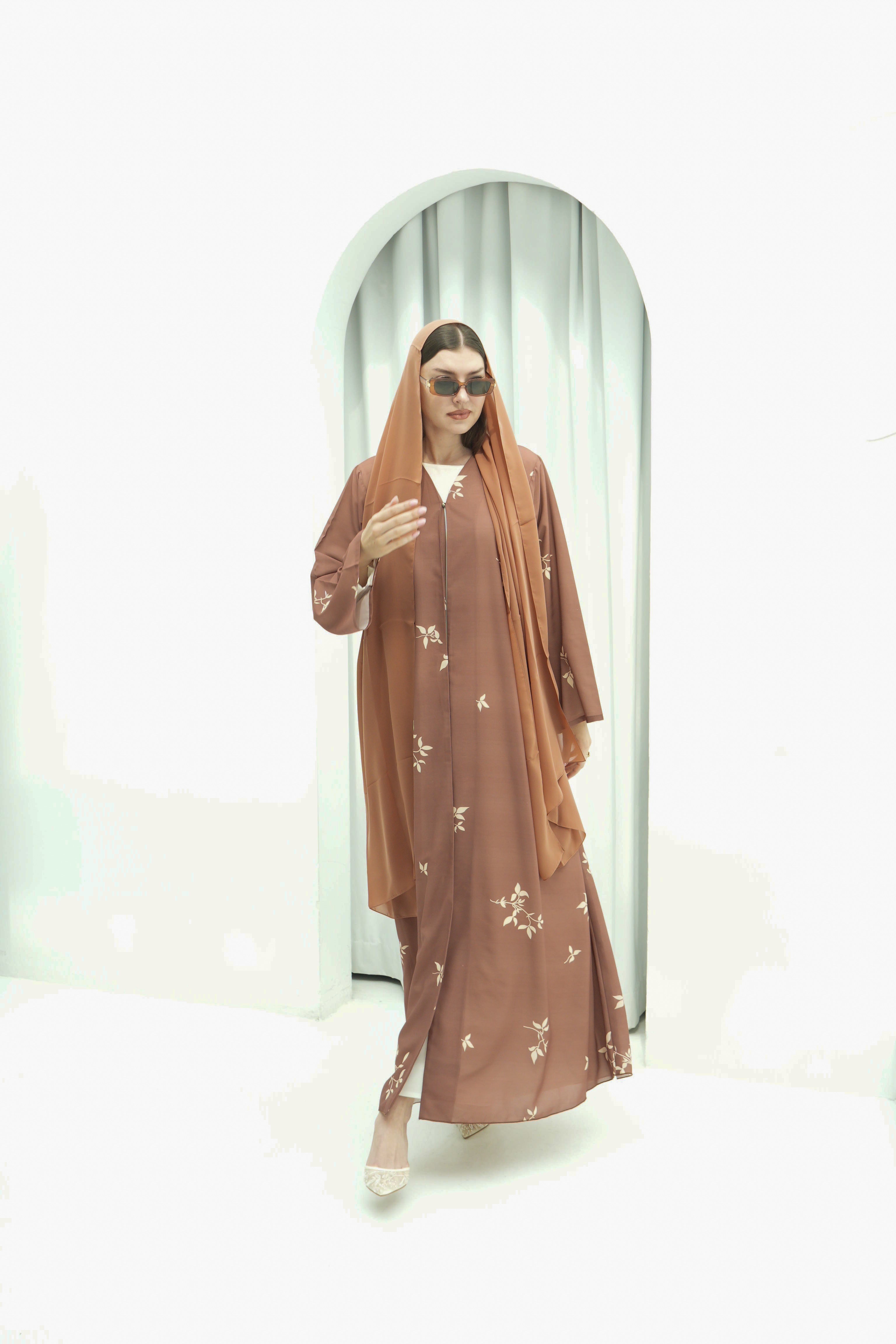 Amber Floral Abaya