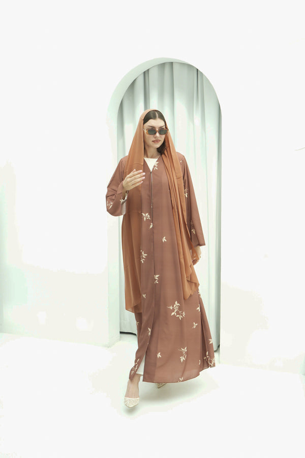Amber Floral Abaya