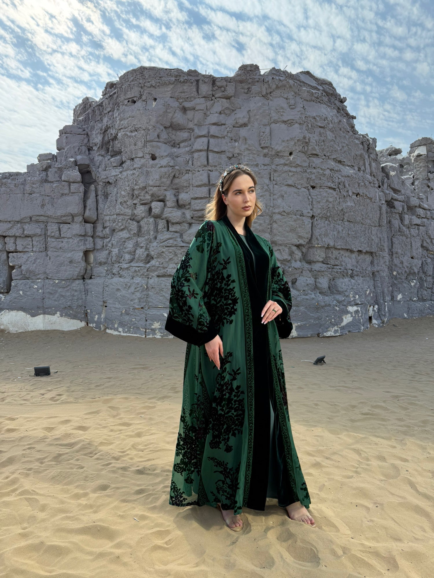 Emeraude Elixir Abaya