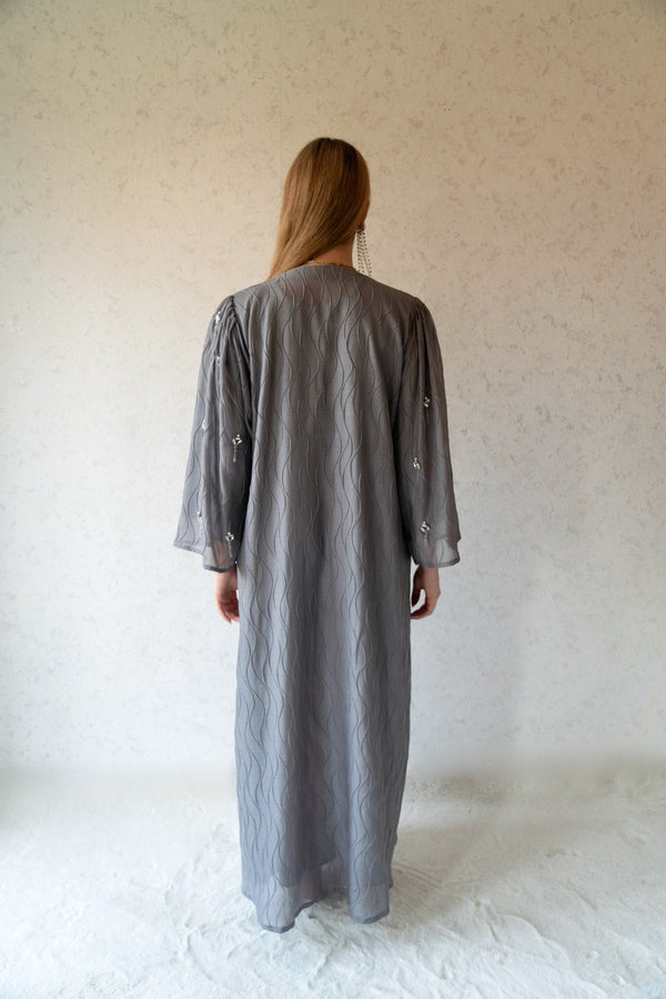 Crystal Waves Abaya with Sheila