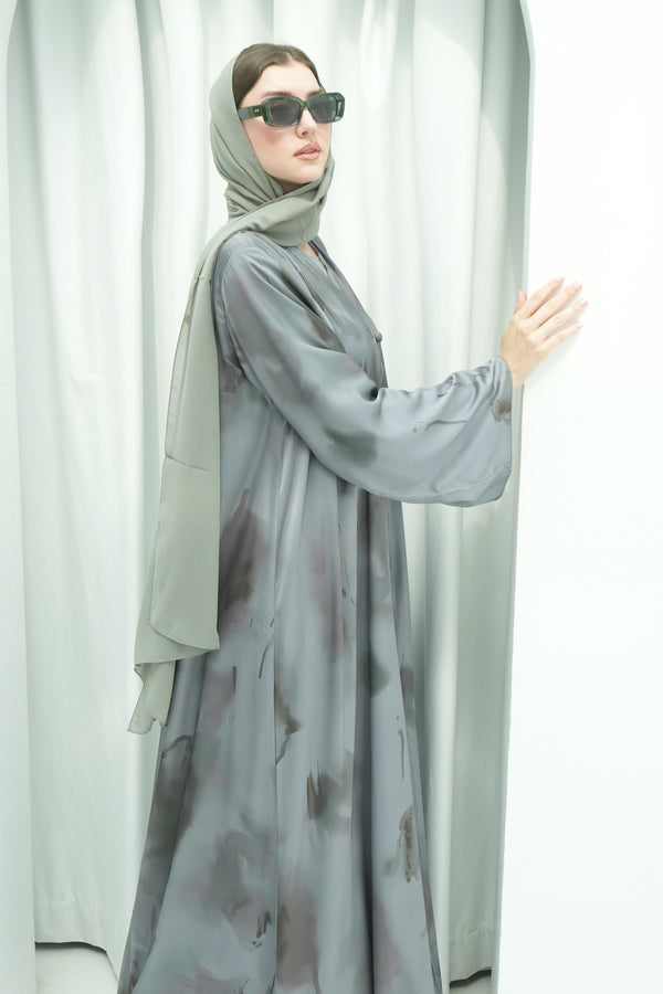 The Sage Mist Abaya
