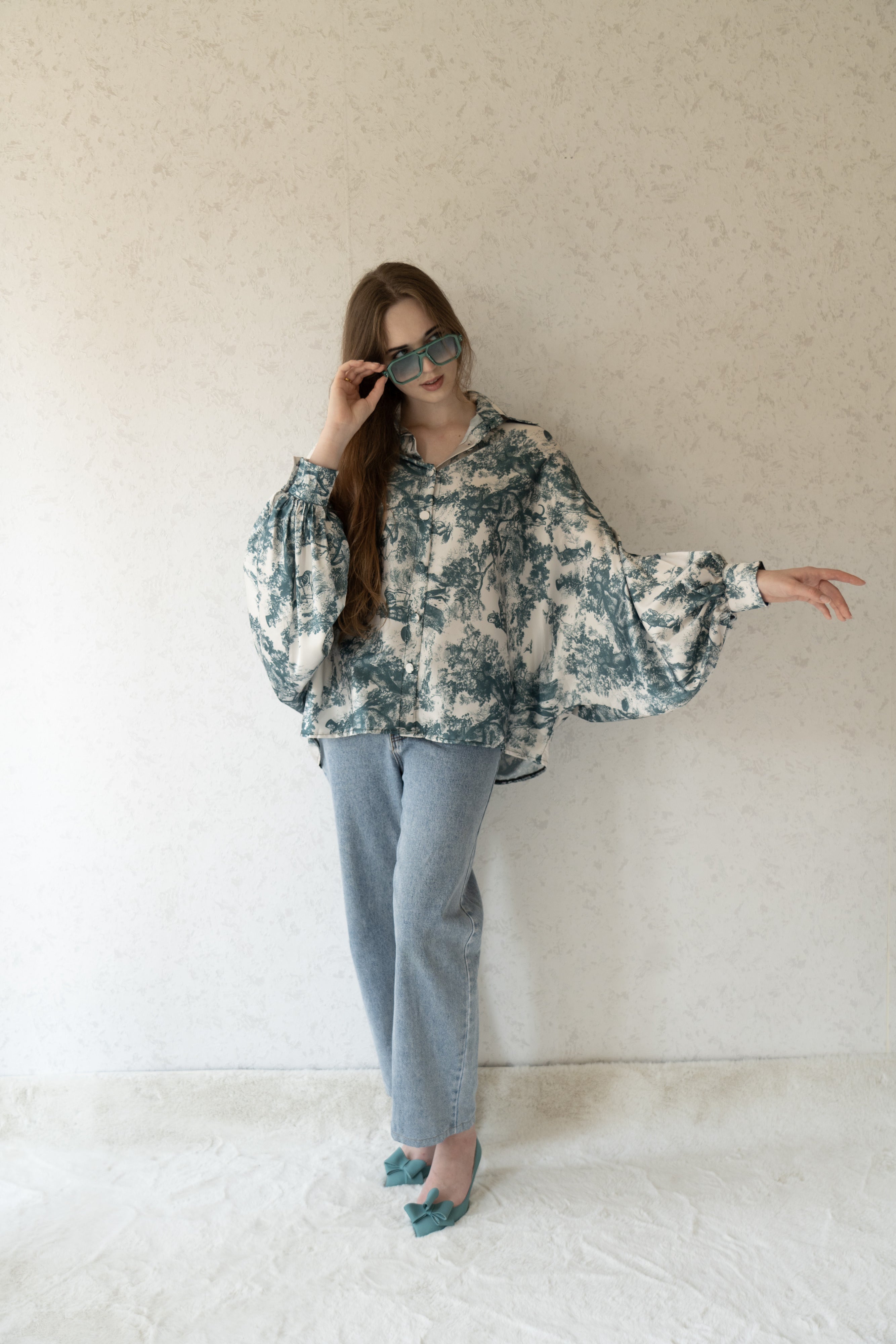 Riveria Silk Top