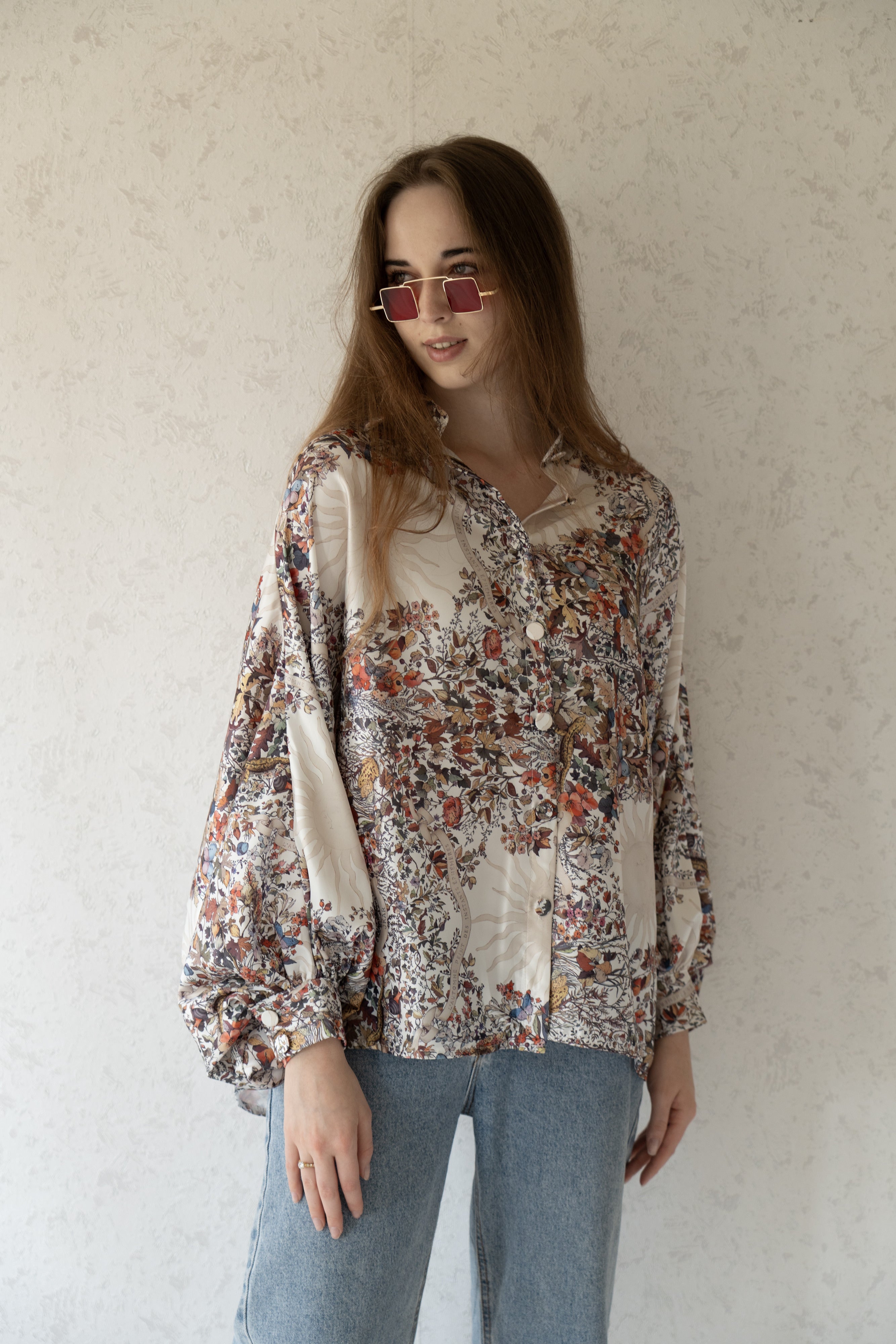 Garden of Eden Silk Shirt