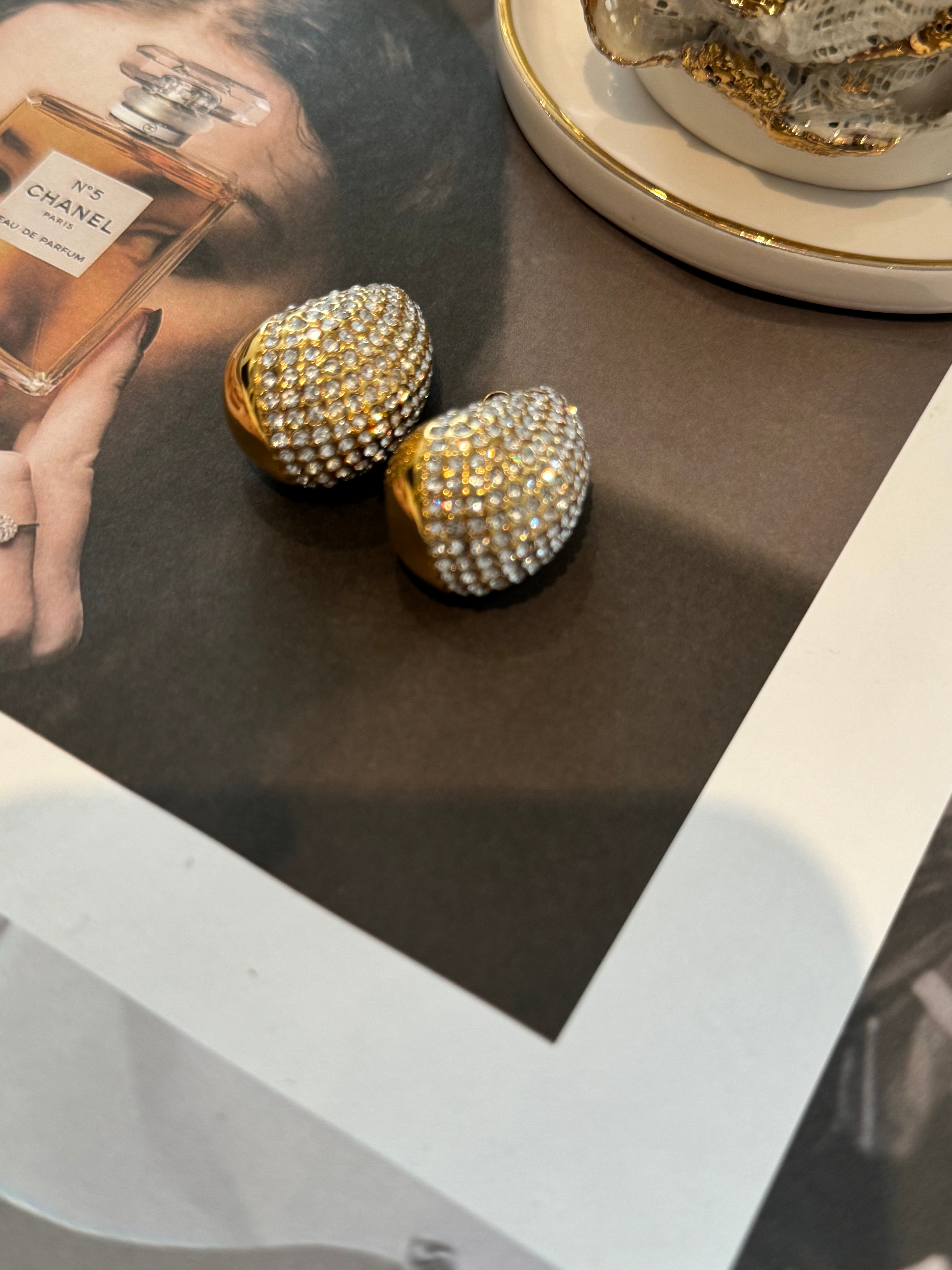 Droplet Zircon Earings