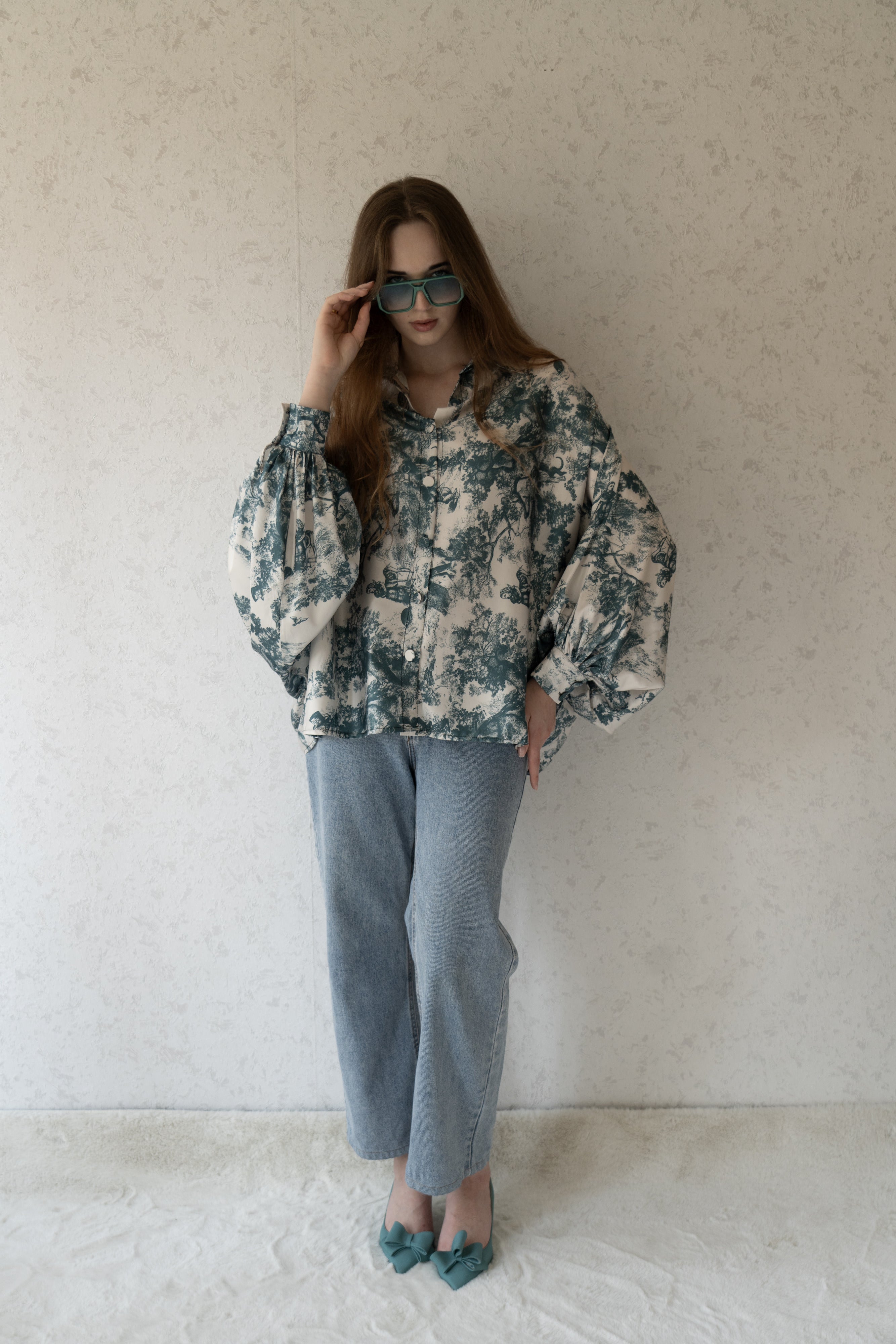 Riveria Silk Top