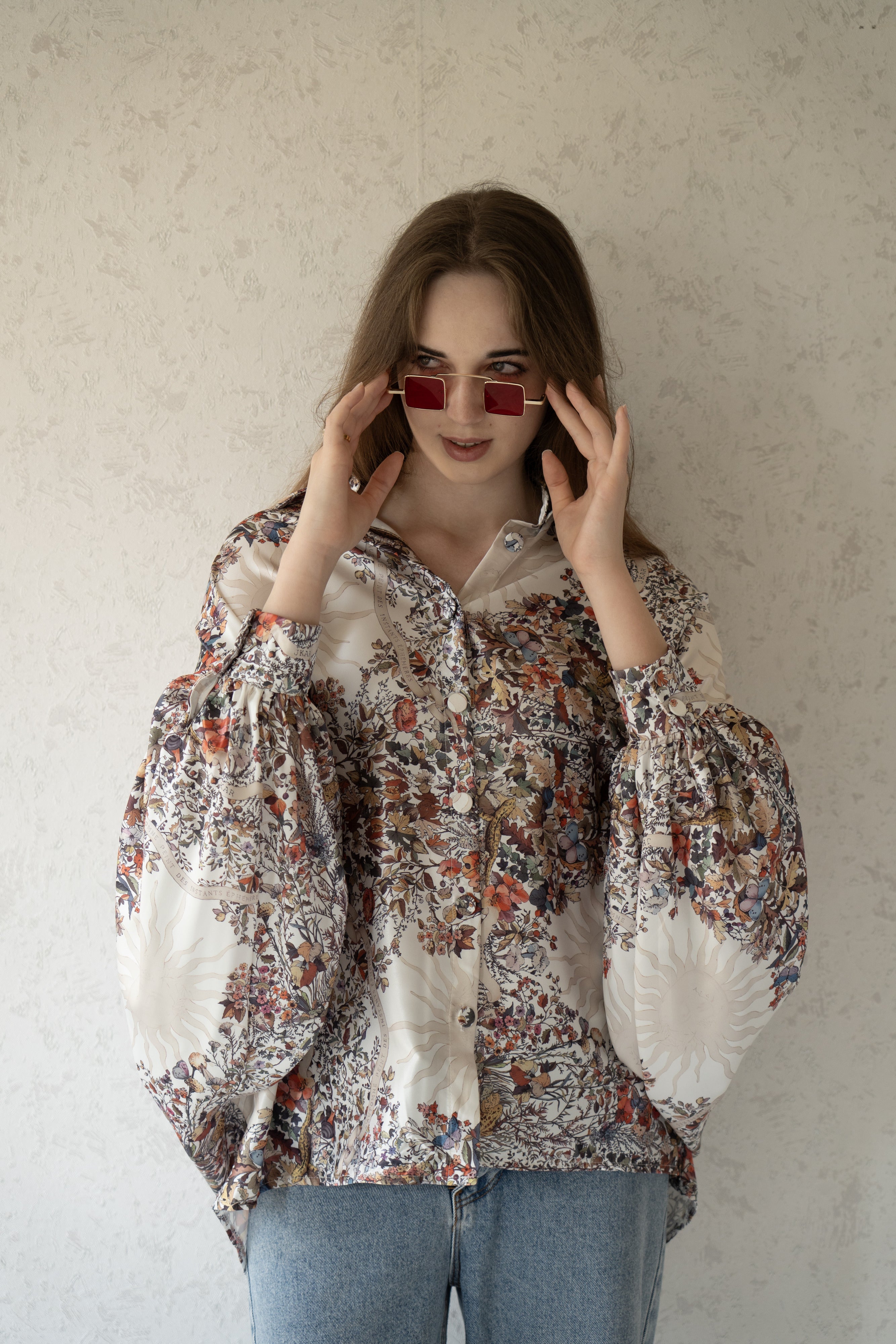 Garden of Eden Silk Shirt