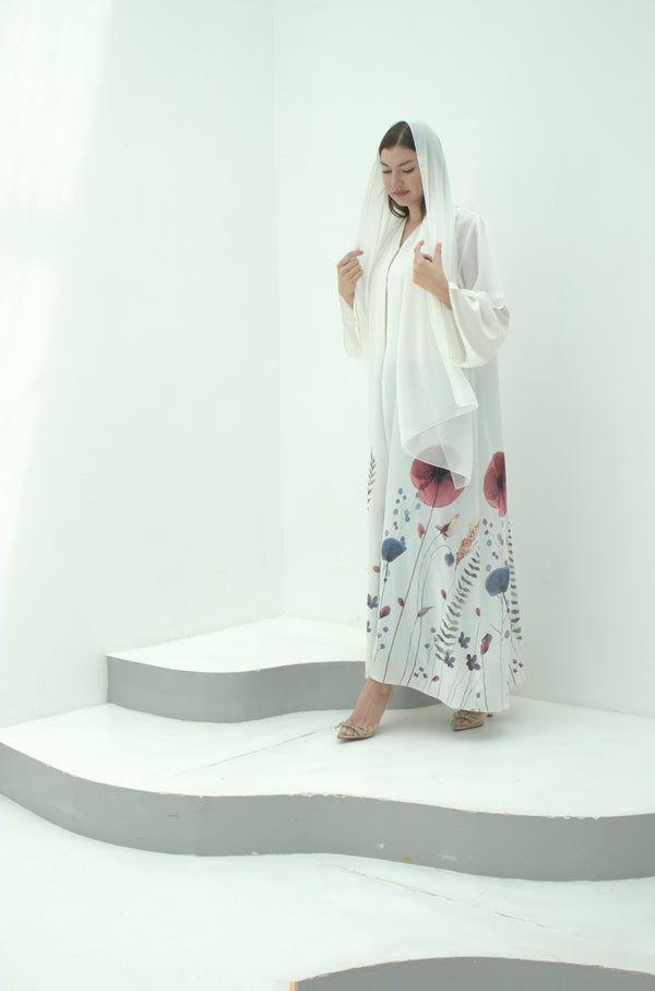 Orlaé Bloom Abaya with Dress