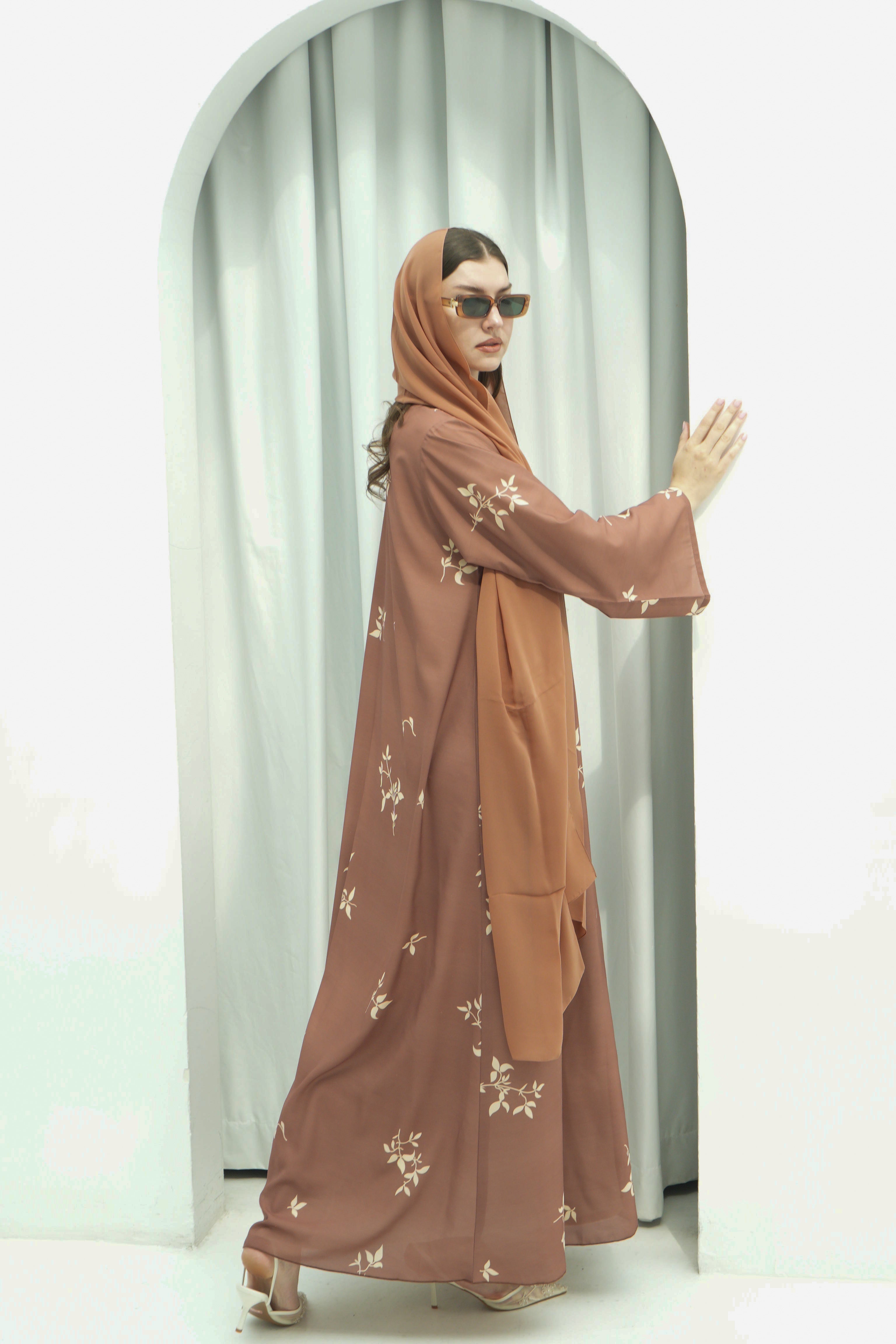 Amber Floral Abaya