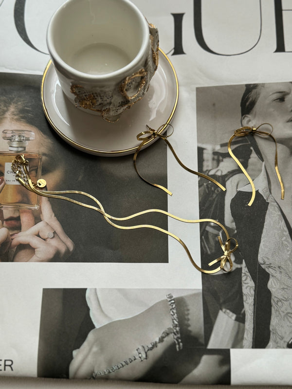 Luxurious Bow Knot  Necklace