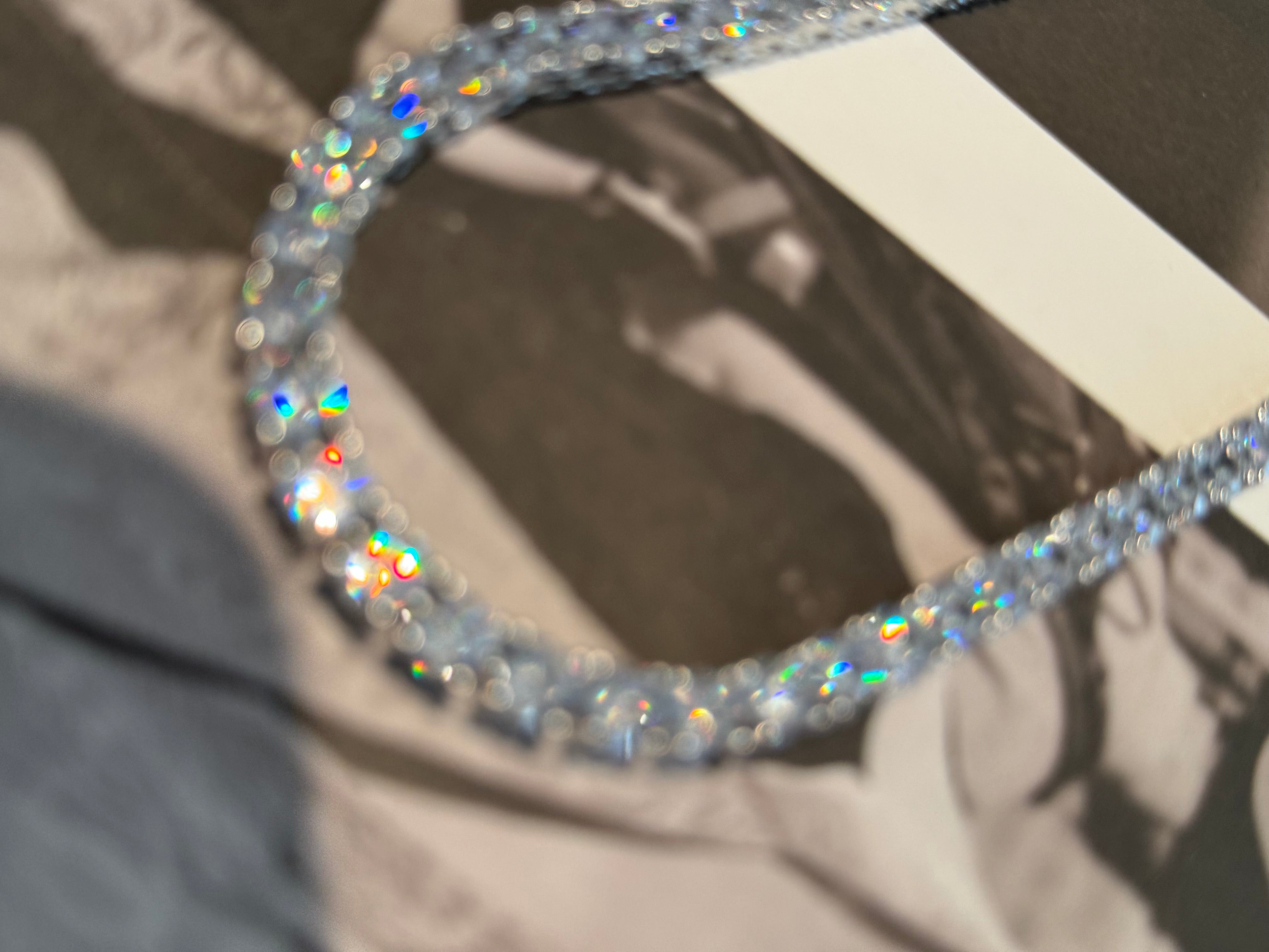 18k Gold Plated Sparkling Zircon Tennis necklace