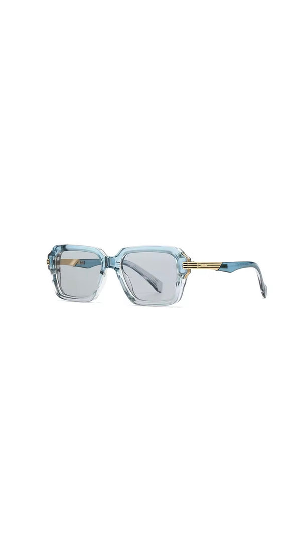 Blue-Light Grey Gradient UV400 Sunglasses