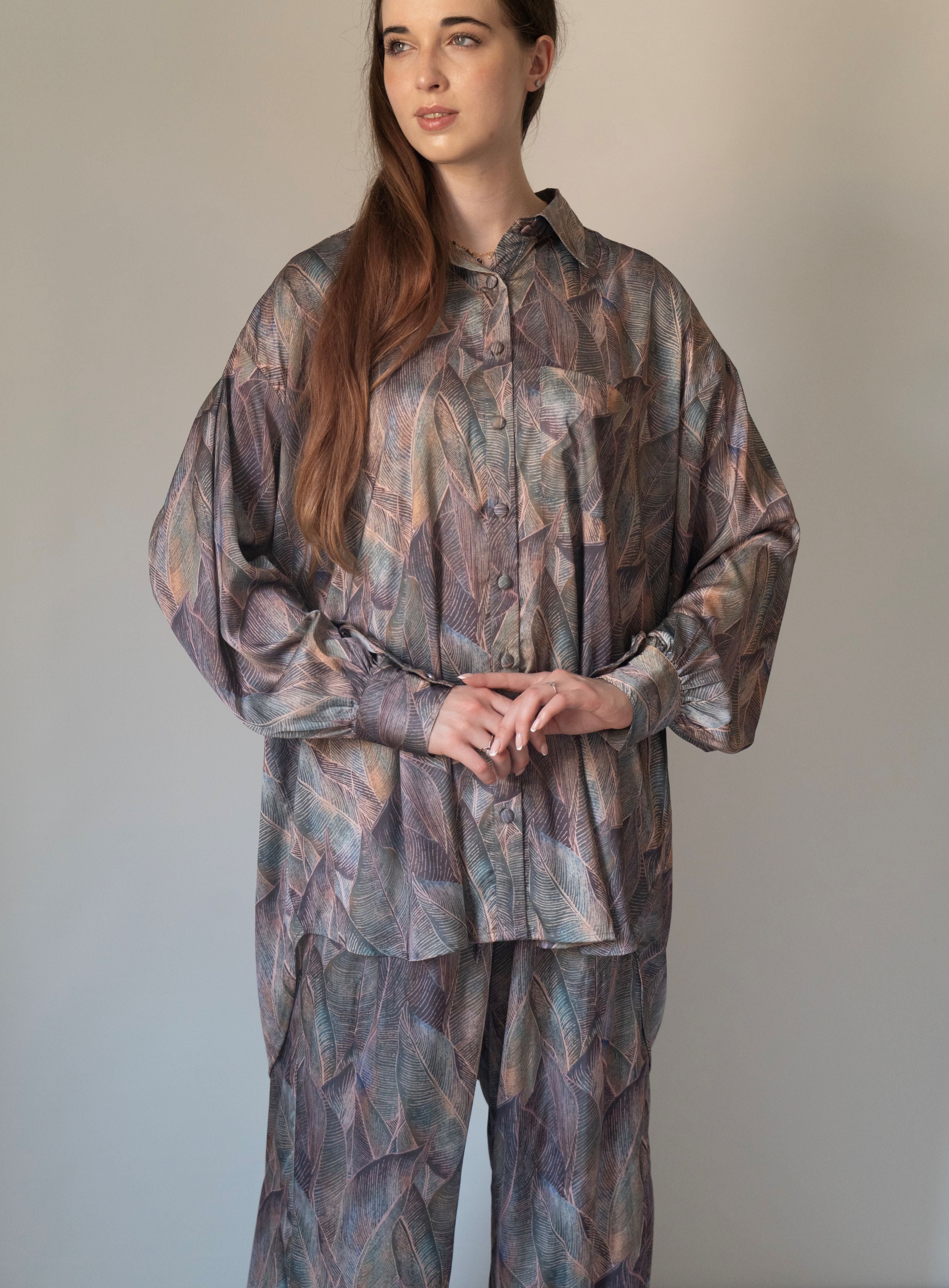 Luxe Leaf Affair Coord Set