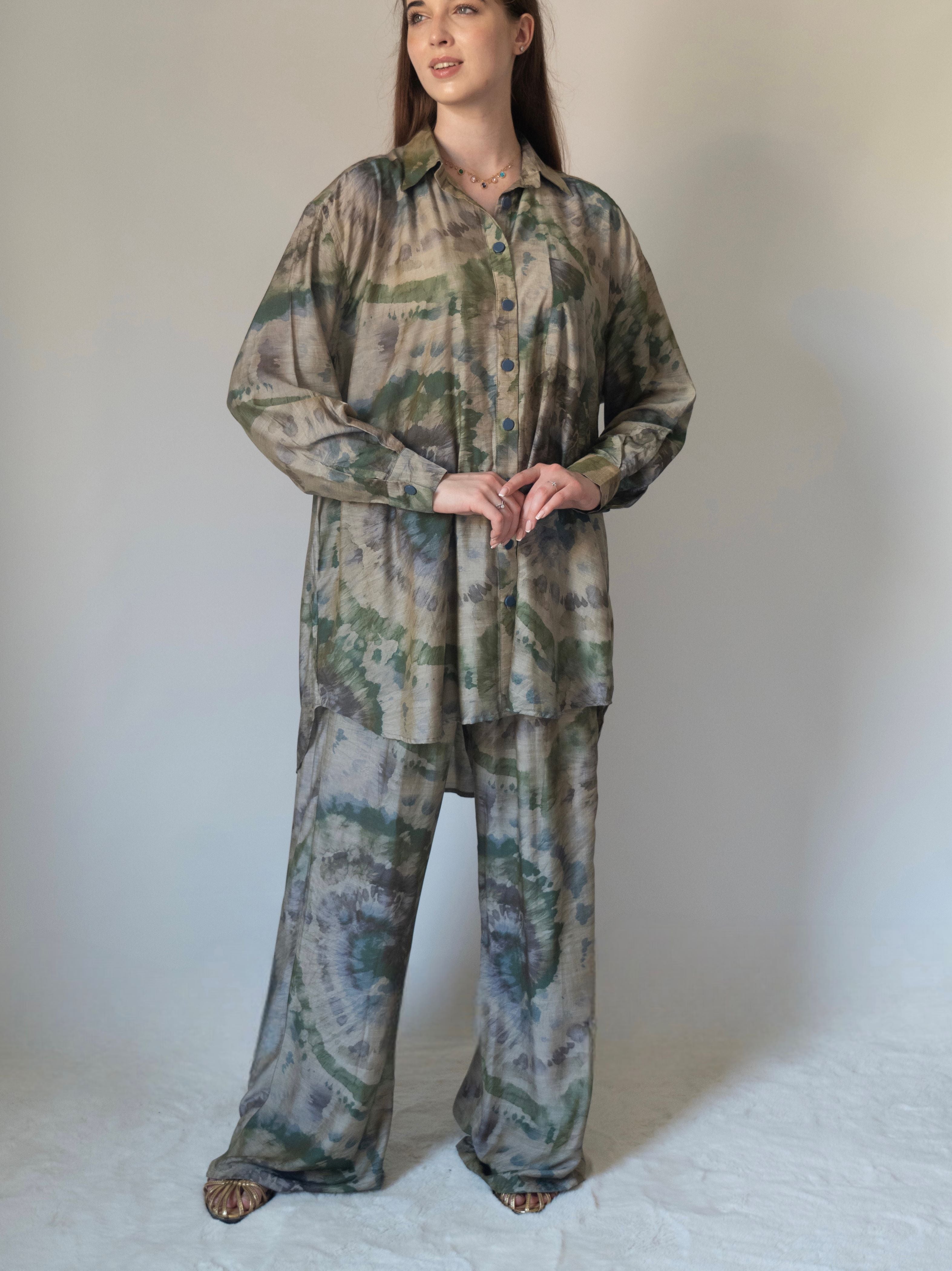 Serenity Tie-Dye Coord Set