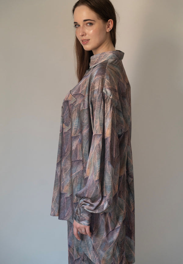 Luxe Leaf Affair Coord Set