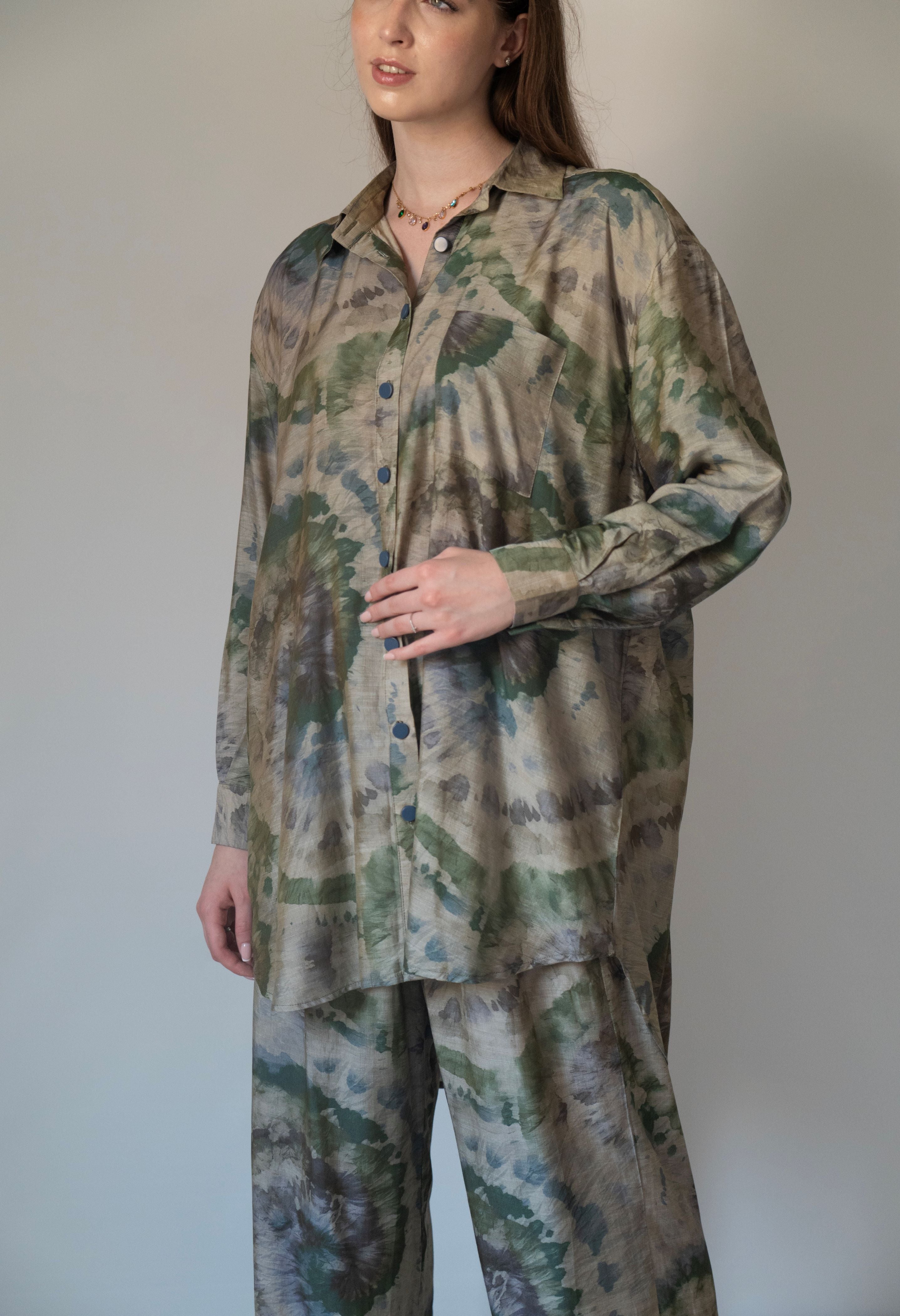 Serenity Tie-Dye Coord Set