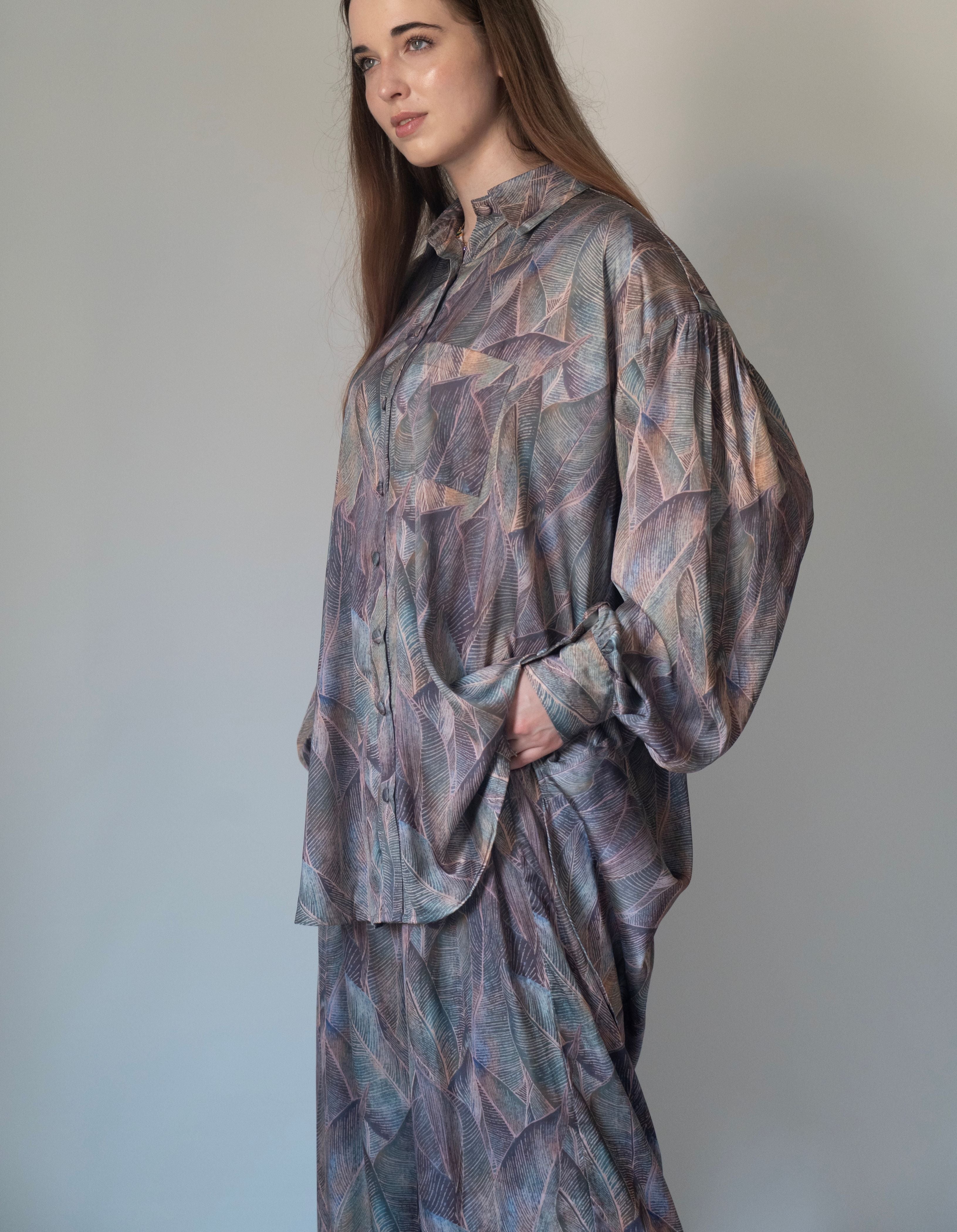 Luxe Leaf Affair Coord Set