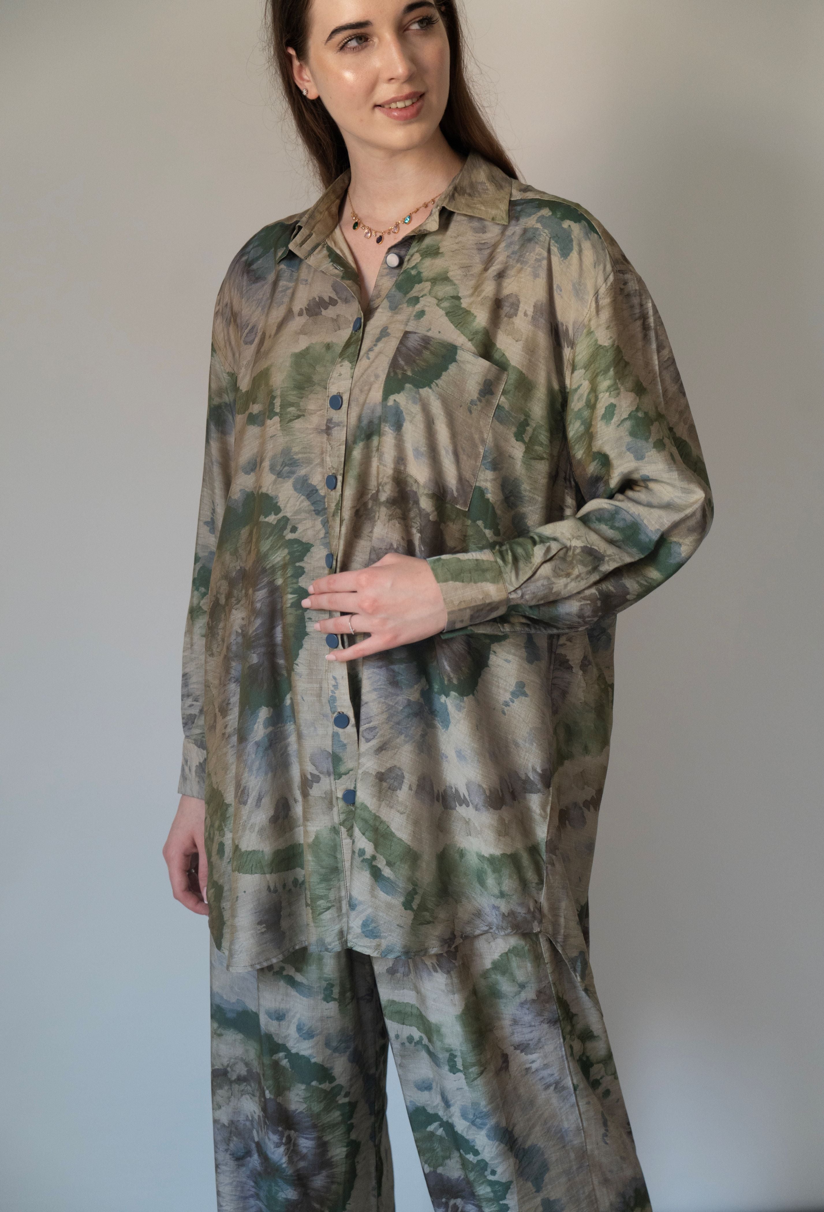 Serenity Tie-Dye Coord Set